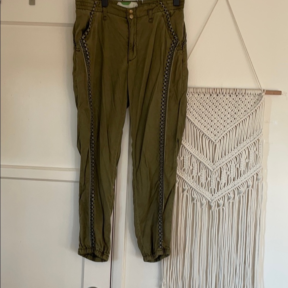 Anthropologie olive pants